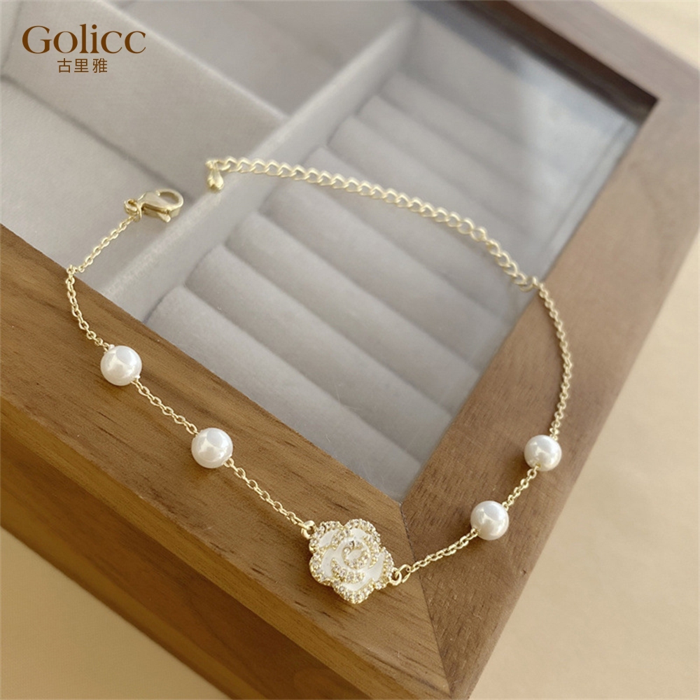 【Gulicc】古莉可 手鍊 氣質款小香風 珍珠手鍊, , large
