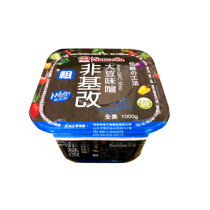 味榮非基改大豆粗味噌, , large