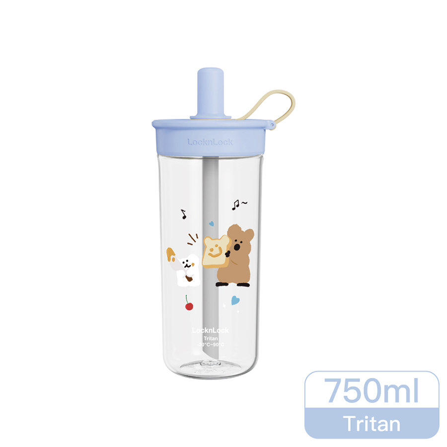 LL Bubble tea water bottle 750ml, , large