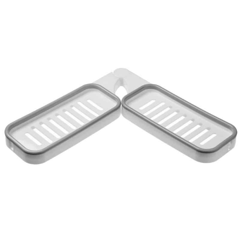 No-Drill Rotating Wall Shelf with Traceless Adhesive, , large