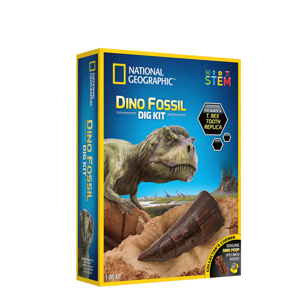 NATIONAL GEOGRAPHIC 國家地理 恐龍化石挖掘套組, , large