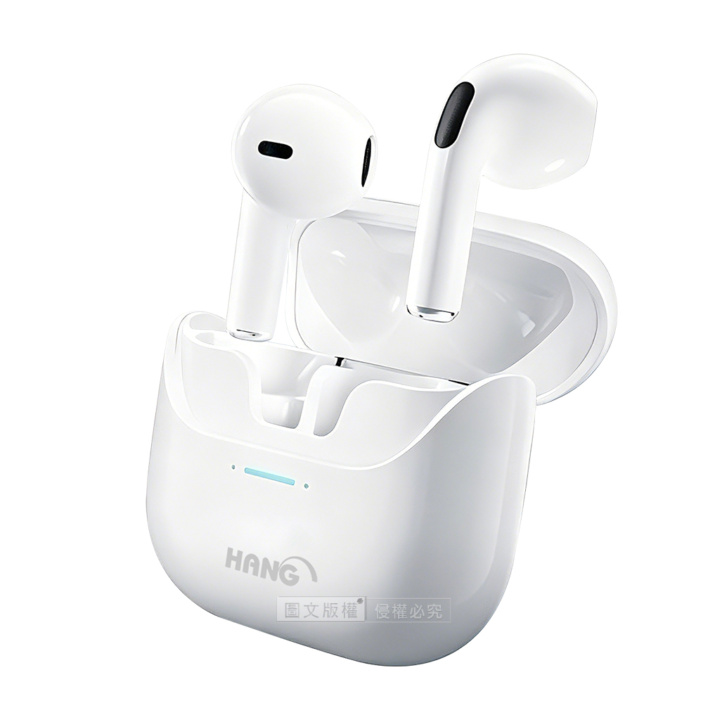 HANG HiFi V5.3雙充智能觸控真無線藍牙耳機 支援無線/有線充電, , large