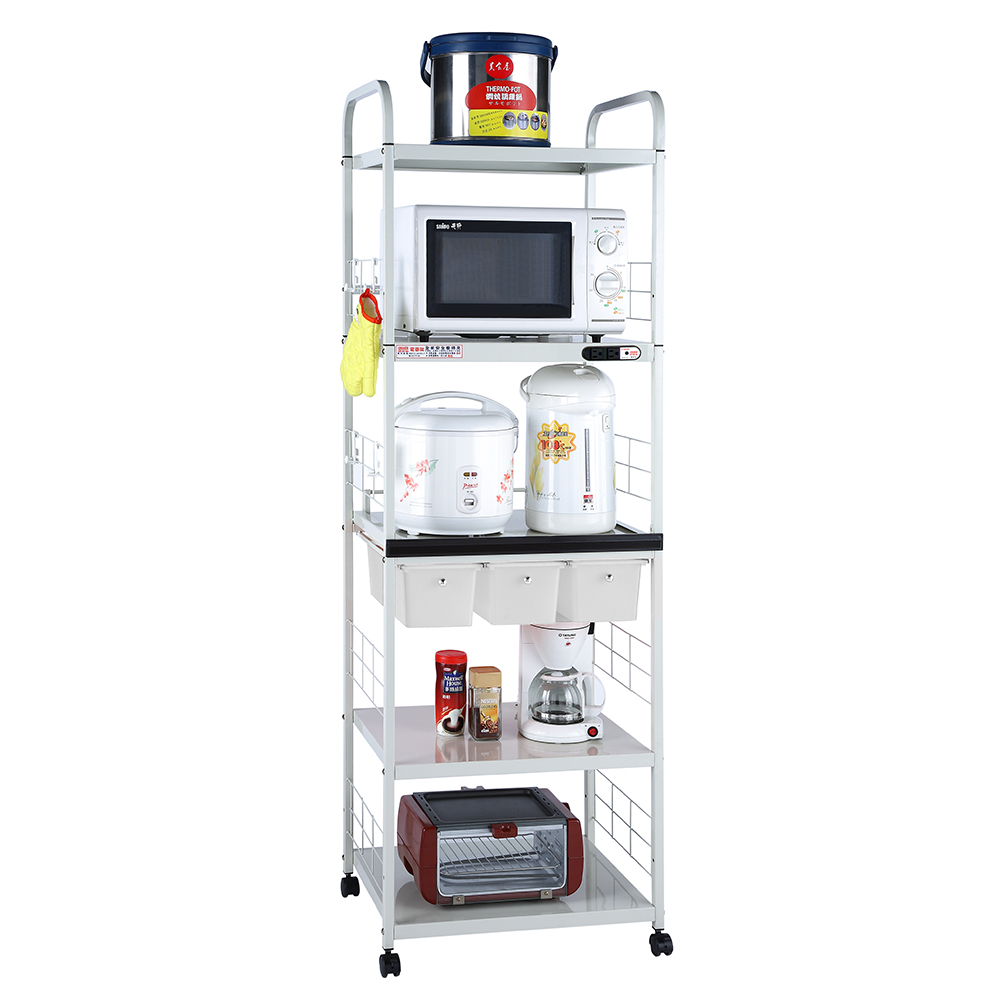 愛樂美3孔1拉3抽5層電器架A-11530-4, , large