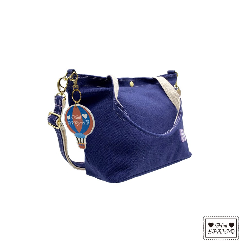 MINI SPRING-帆布2WAY托特包手提斜背包-多色(0-25002-93), , large