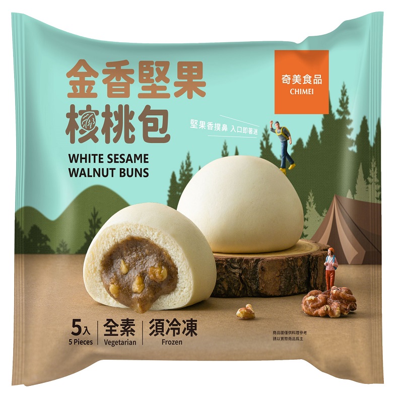 奇美冷凍金香堅果核桃包(全素), , large