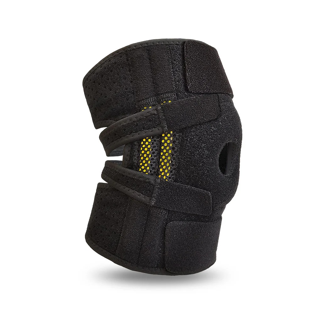 BRACOO Knee brace(Dual support breathable skin-friendly adjustable) KP32, , large