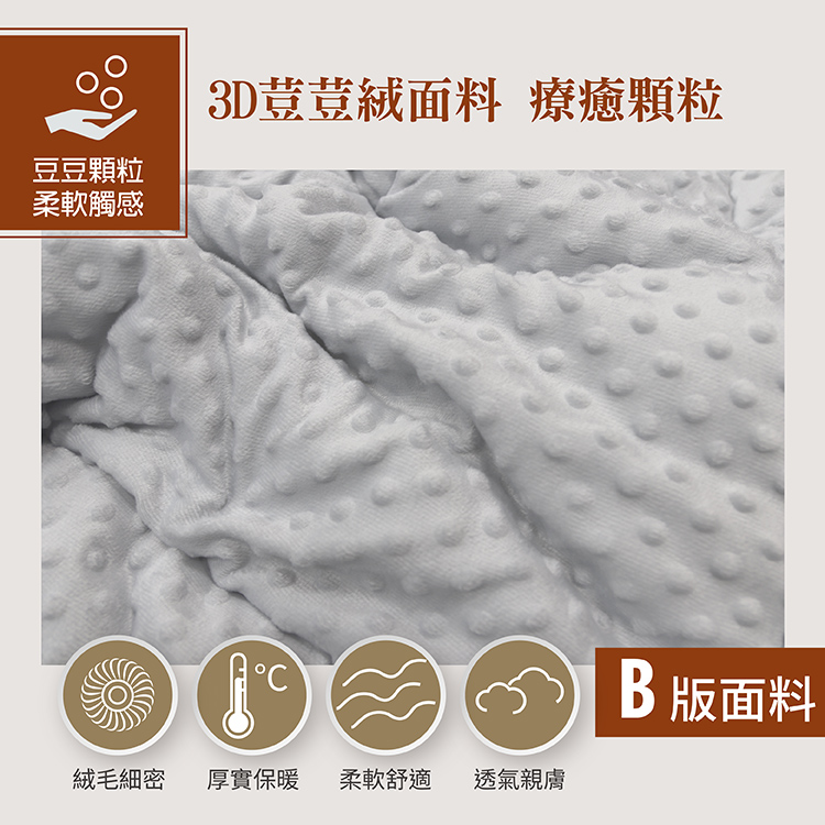 INDIAN 珊瑚絨荳荳保暖抗菌水洗被-夢梧, , large