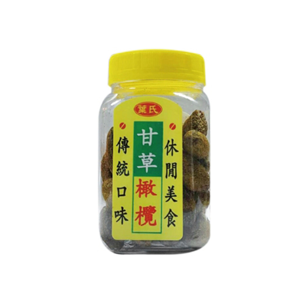 [正光藥局]葉氏-甘草橄欖(有籽) 220g / 罐_5入組, , large