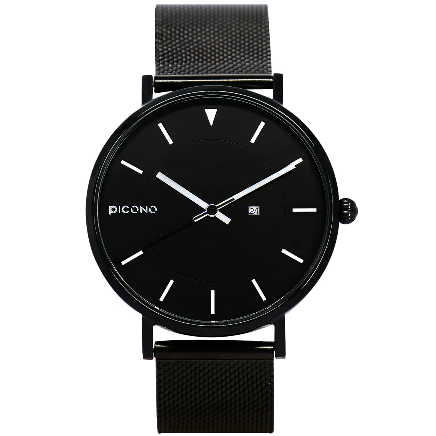 【PICONO】RGB collection quickly release stainless steel strap watch-White / RGB-6404, , large