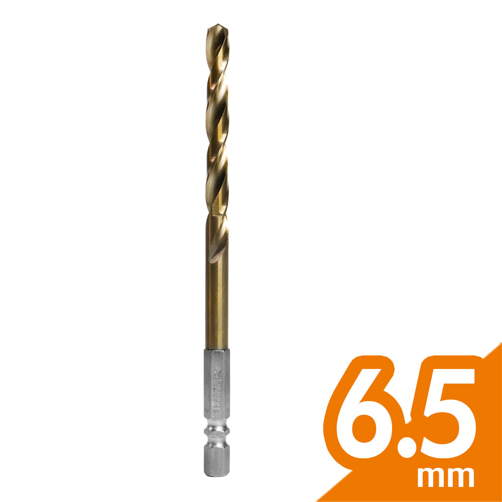 6.5mm HSS-CO Drill Bit, , large