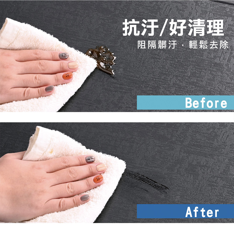 【Monster】 QQ Extra-Thick Oil-Resistant & Anti-Stain Kitchen Mat (80x50cm) &ndash; Black, , large