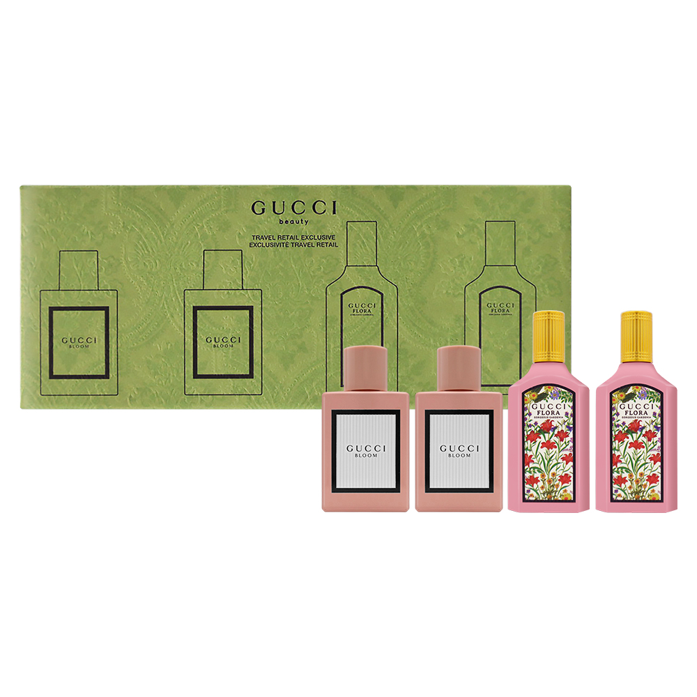 【GUCCI】花悅梔子花小香禮盒 5ml*4, , large