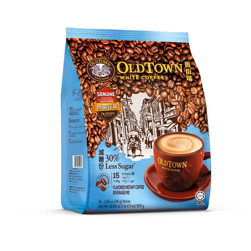 OldTown 3in1 Less Sugar White Coffee, , large