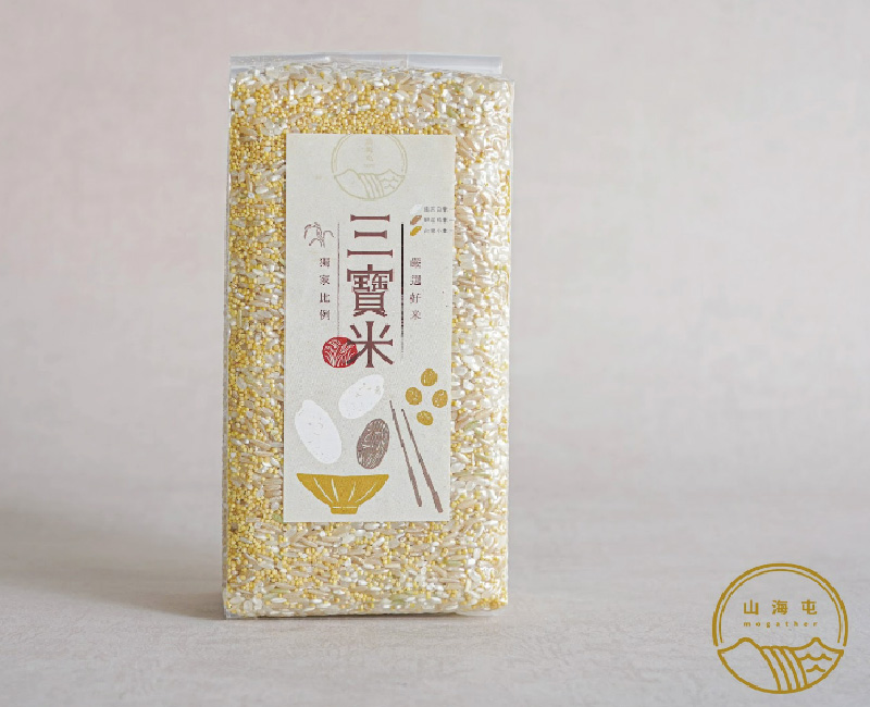 Premium Three-Grain Rice, , large