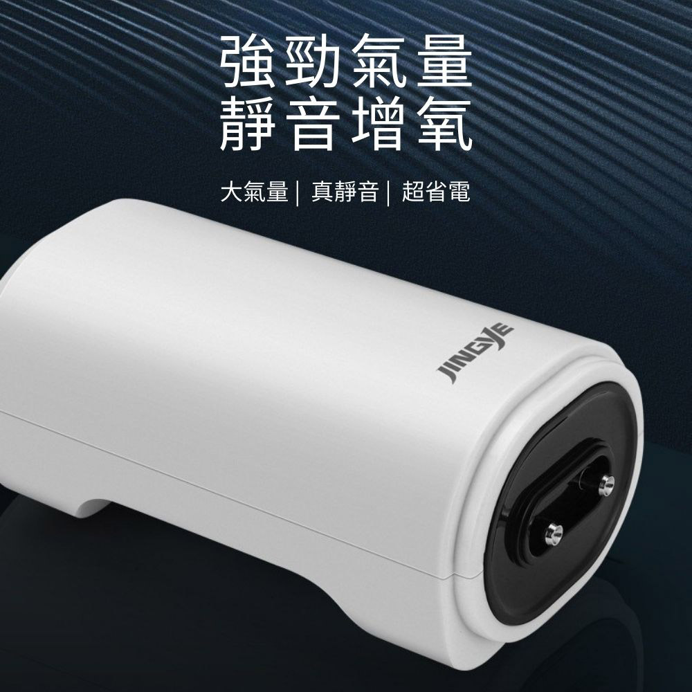 6W-YE-923 air pump motor (dual-hole) includes 2 cylindrical air stones / 6-foot (198cm) duct., , large