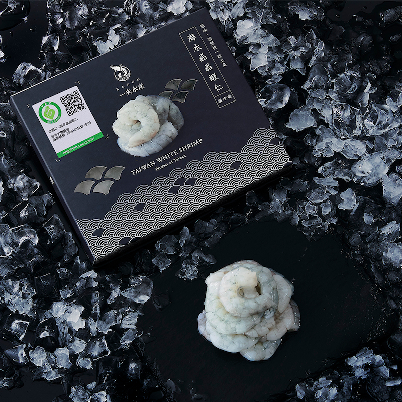 【一夫水產】產銷履歷/海水晶晶蝦仁－中(100g), , large