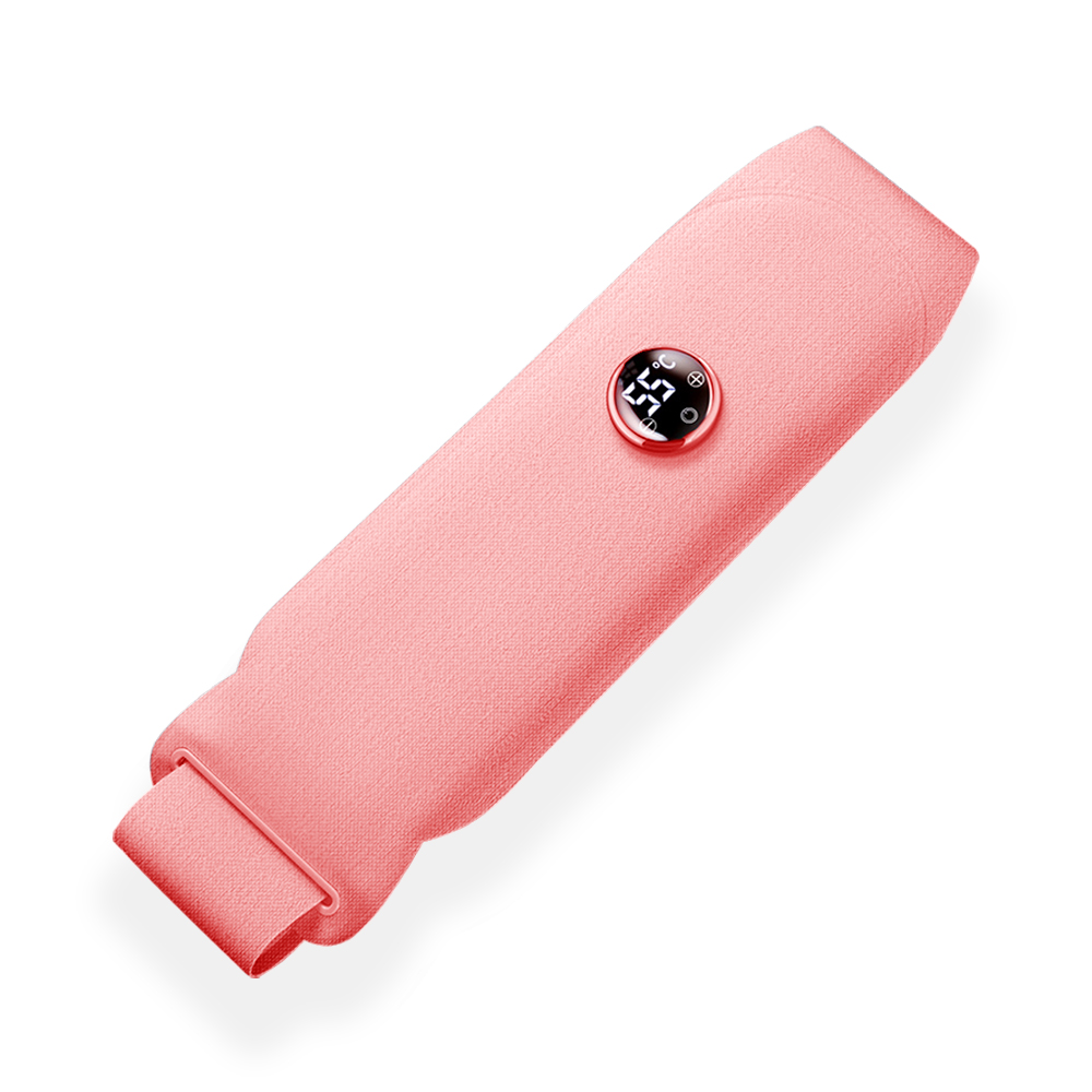 Ultra-Thin Graphene Warming Belt / Pink / 50~60&deg;C Heat Therapy / Remote Control, , large