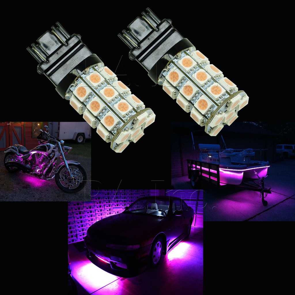 【PA LED】美規 3156 單芯 倒車燈 方向燈 煞車燈 30晶 90晶體 SMD LED 紅 黃 綠 白 紫 粉紅, , large