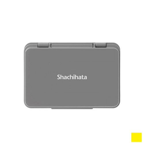 日本Shachihata 油性印台 顏料系 速乾 小型印台 63x40mm(HGN-1 )黑, , large