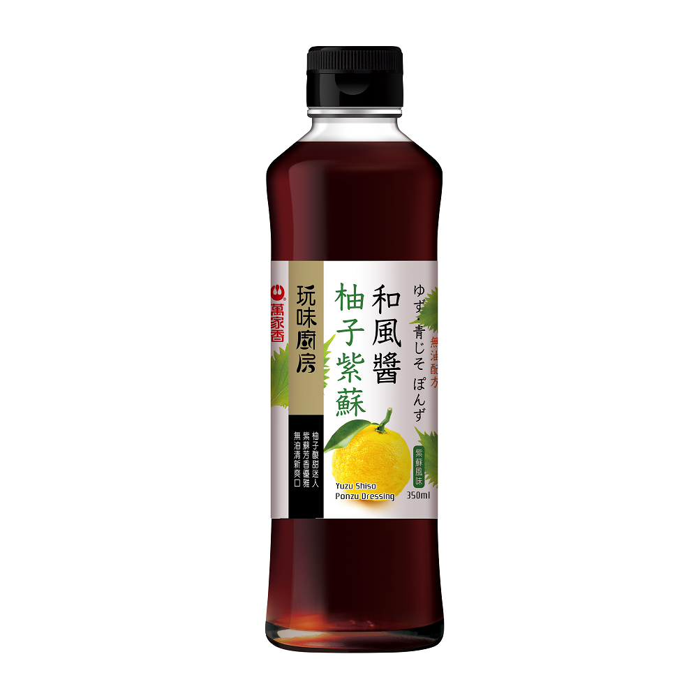 萬家香柚子紫蘇和風醬350ml, , large