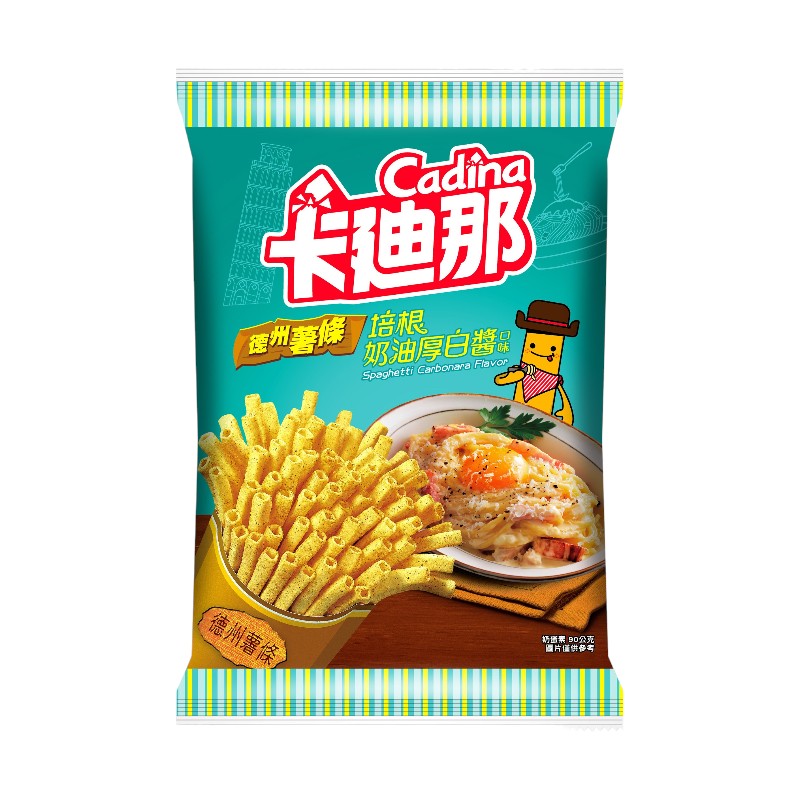 卡迪那德州薯條培根奶油厚白醬口味, , large