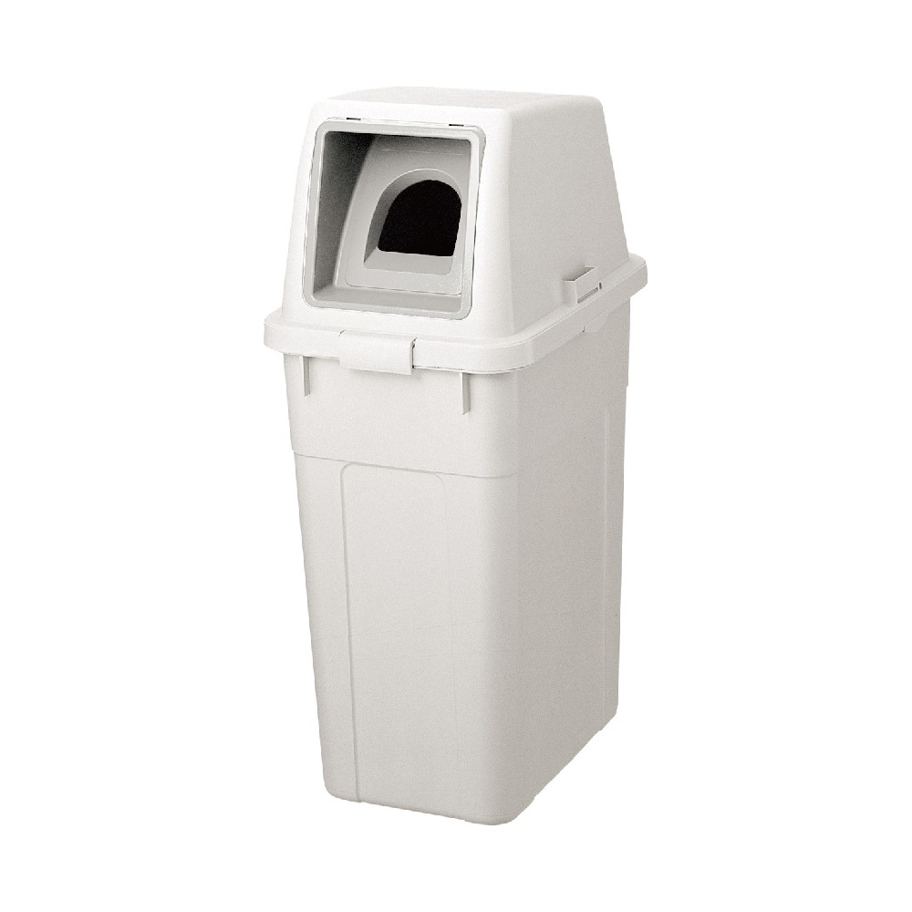 日本RISU｜W&W系列 大開口/瓶罐分類垃圾桶 70L, , large