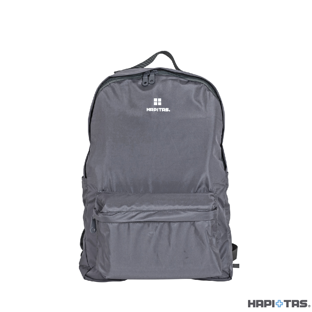 【HAPI+TAS】 HAP0112摺疊手提後背包-莫蘭迪灰, , large