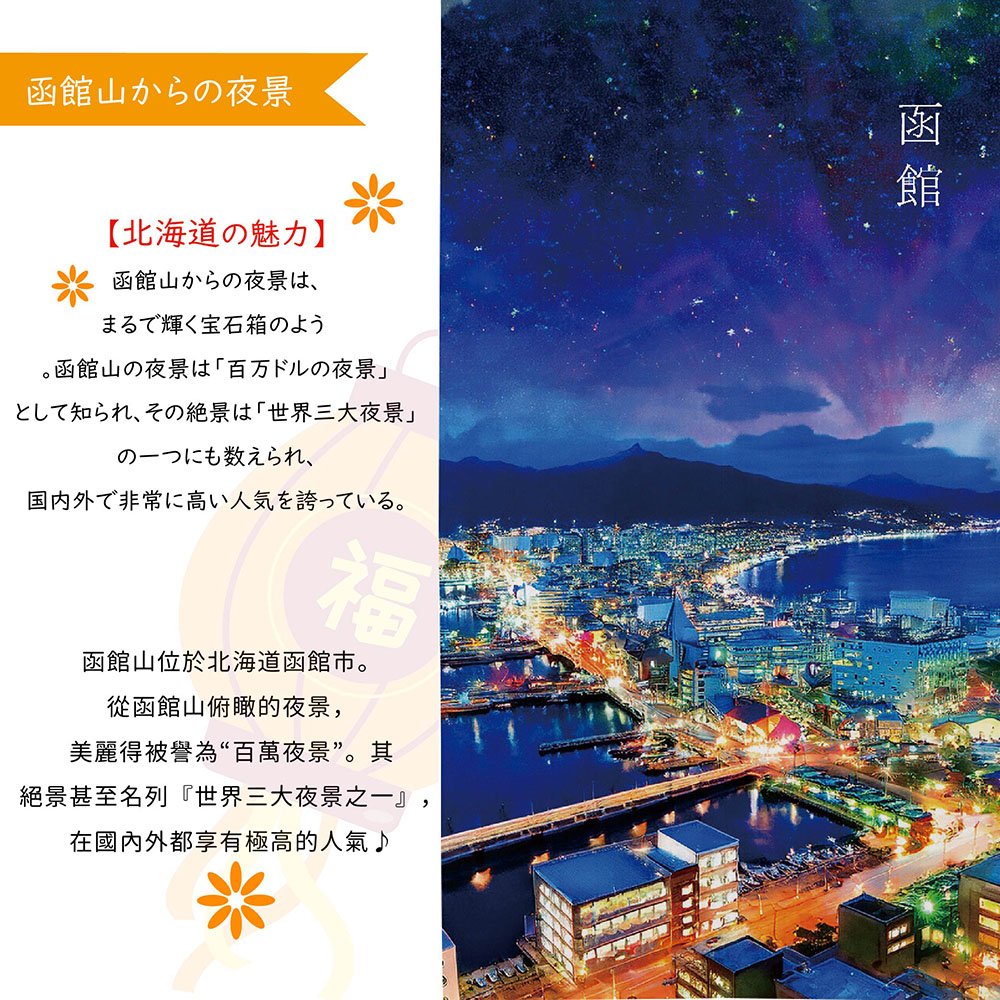 日本製【コスモ】長門簾《函館夜景》, , large