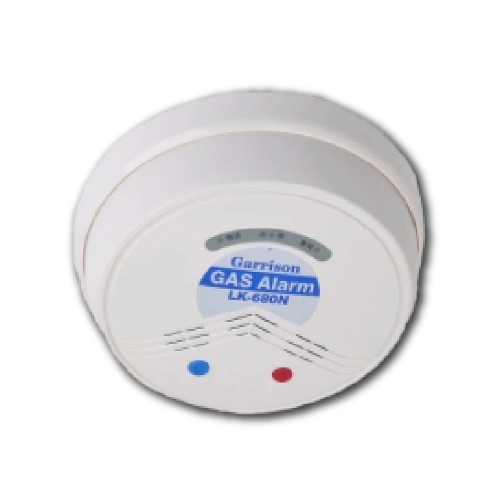 昌運監視器 Garrison LK-680N AC110-220V 瓦斯洩漏警報器 吸頂式 蜂鳴器 紅色LED閃爍, , large