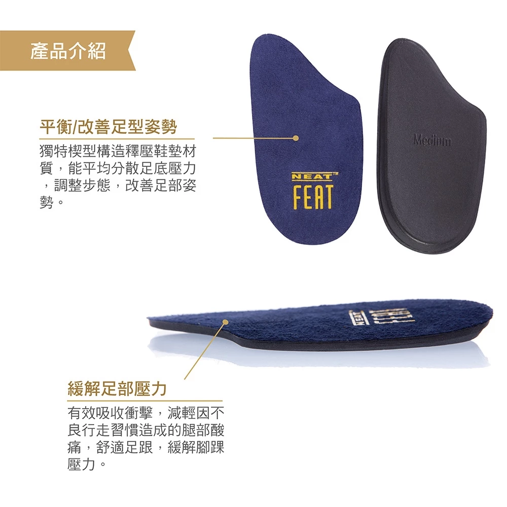 【心安購物】樂活適正步平衡紓壓鞋墊, , large