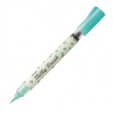 【 Pentel 飛龍 】Milky Brush 牛奶毛筆 /支 XGFH-P  - 多款可選, , large