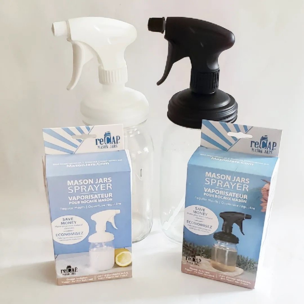 Ball&reg; 32oz/950ml 窄口噴霧瓶蓋組合 reCAP Mason Jars Sprayer 噴霧器/多功能噴瓶/酒精噴霧罐/噴水瓶/按壓噴射/澆花霧狀/清潔劑分裝瓶, , large