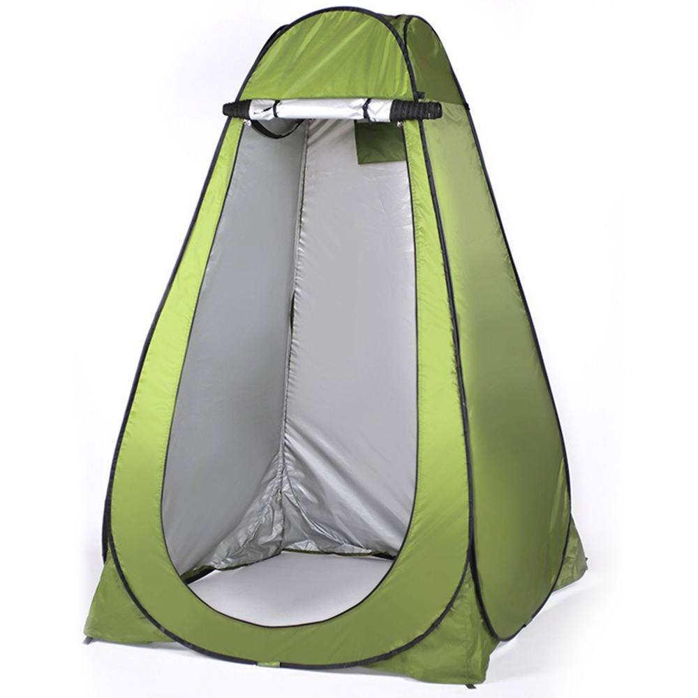 Silver-coated waterproof, quick-opening camping bathroom tent, changing tent, portable toilet, camping tent, simple outdoor tent, picnic tent, beach tent, camping shower, fishing sunshade., , large