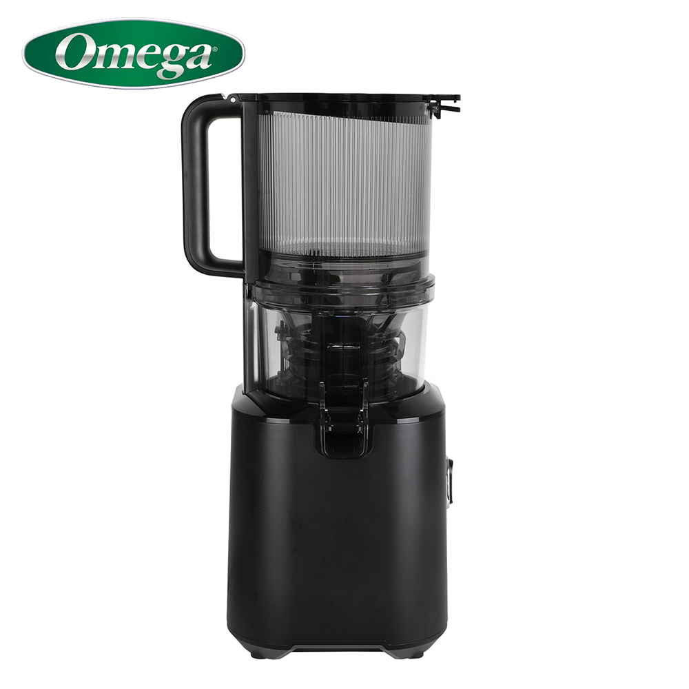 Omega Juicers Time Saving Cold Press Batch Juicer OMJCSMVBBK33B, , large