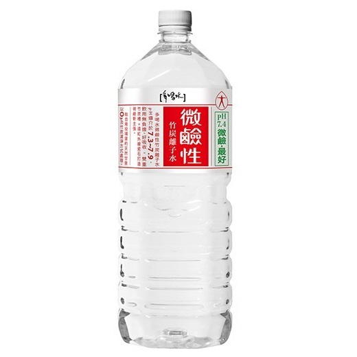 多喝水微鹼性竹炭離子水Pet2000ml, , large