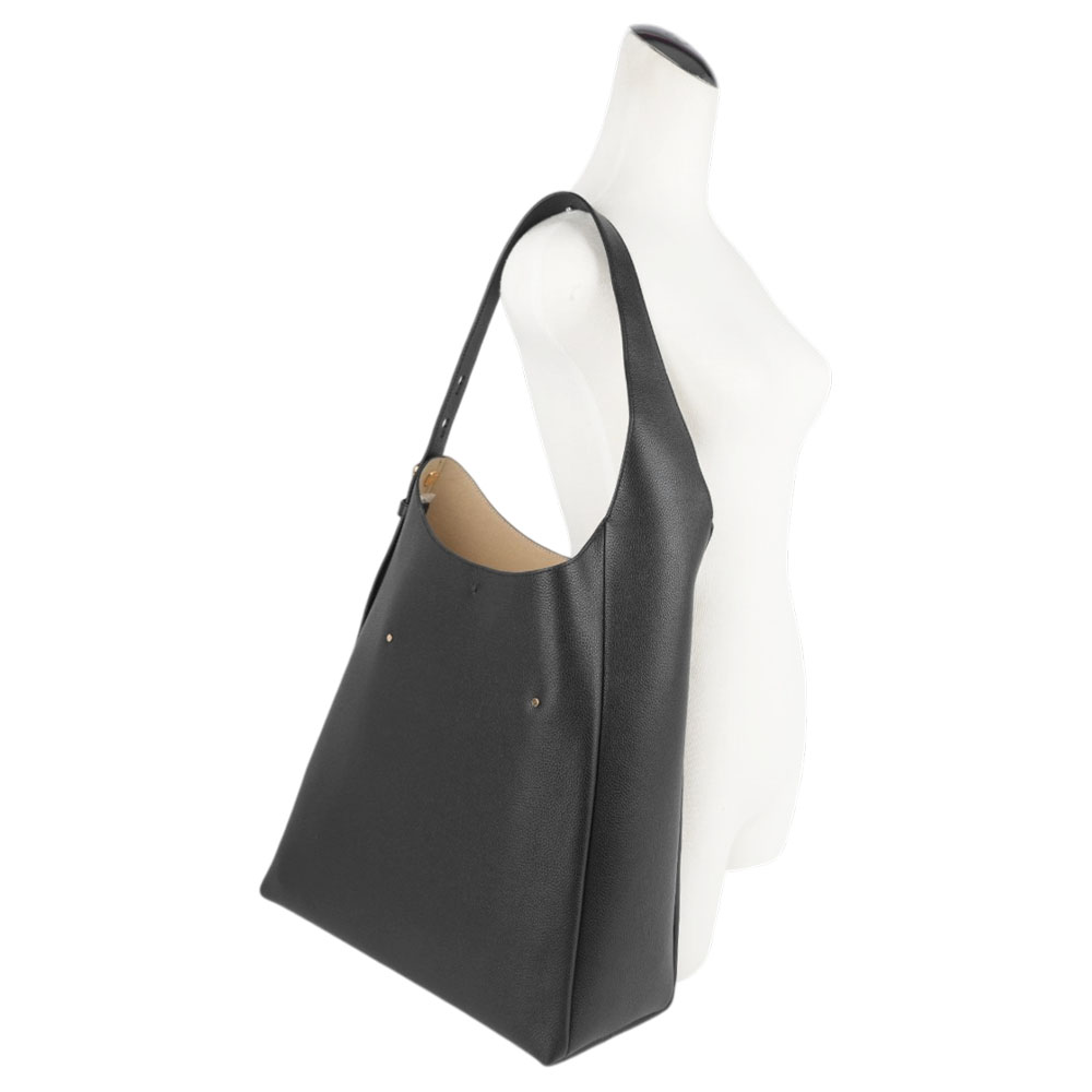 TORY BURCH Romy Hobo 金釦卵石紋肩背包, , large