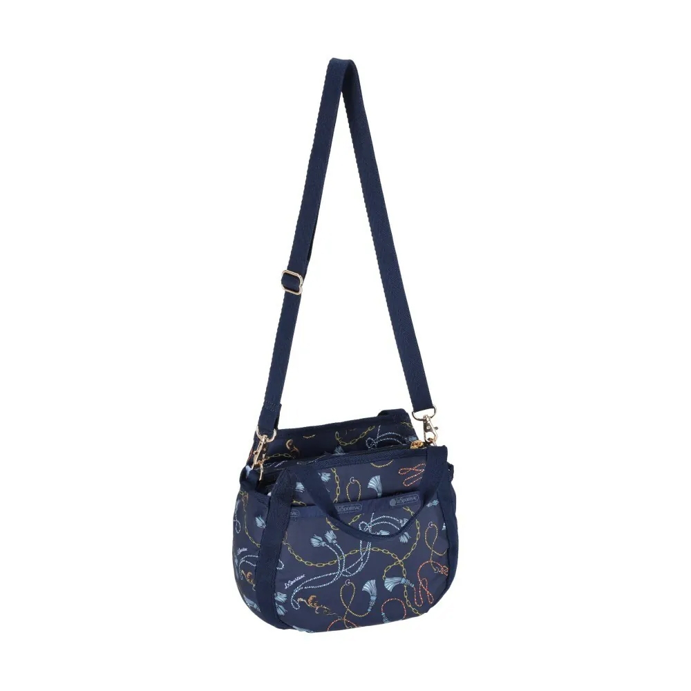 Lesportsac Small Jenni 斜背手提兩用包 -湛藍海鍊, , large