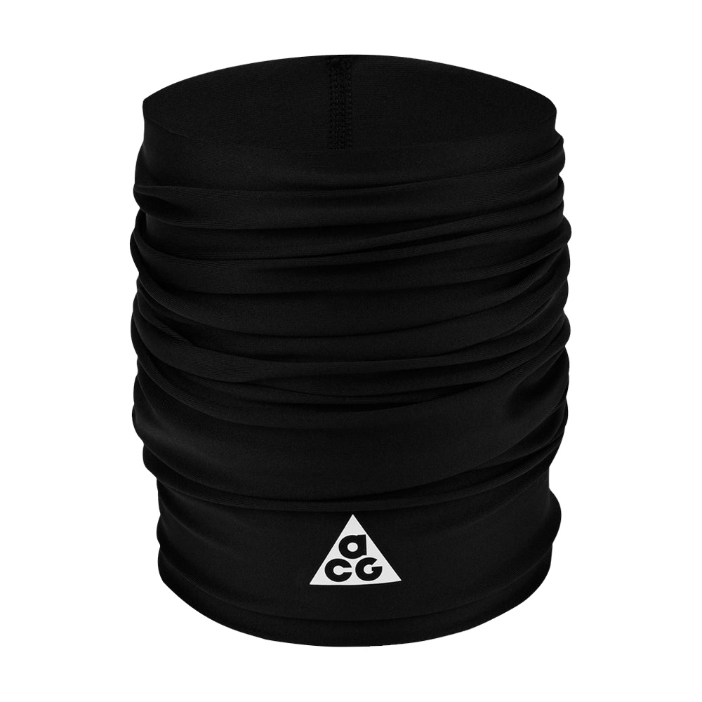 NIKE NECK WRAP 雙面頸套 圍脖 圍巾 戶外 運動 簡約 時尚 多功能 清爽 彈性 UVA&UVB防護 N1013739042OS黑, 黑, large