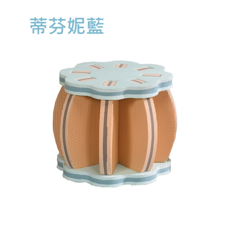 【PMU必美優】DIY組裝椅子-2入組(粉橘色+蒂芬妮藍色), , large
