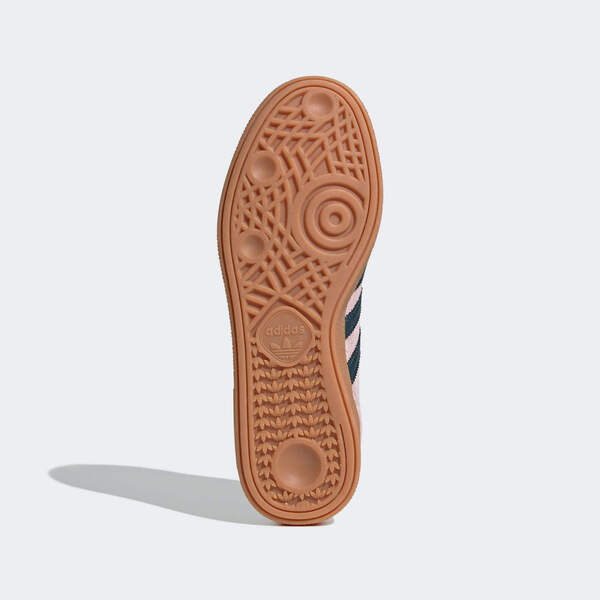 Kixpress-Adidas Handball Spezial W 女 休閒鞋 經典 復古 麂皮 三葉草 粉紅 深藍 [IF6561], , large