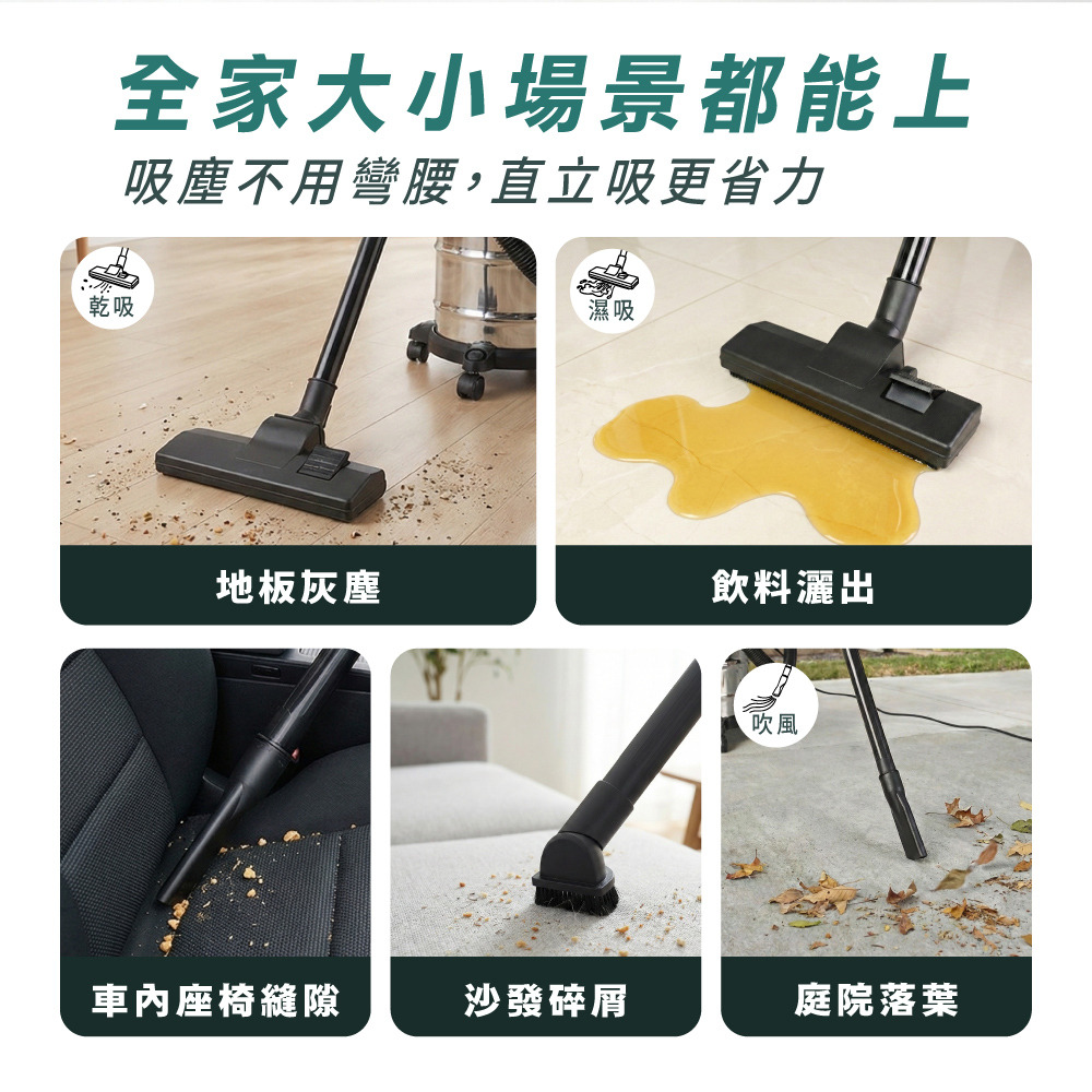 SAMPO 聲寶 旋風乾濕兩用吸塵器 EC-W25171TL, , large