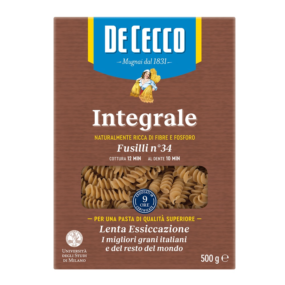 De Cecco Whole Wheat  Fusilli, , large