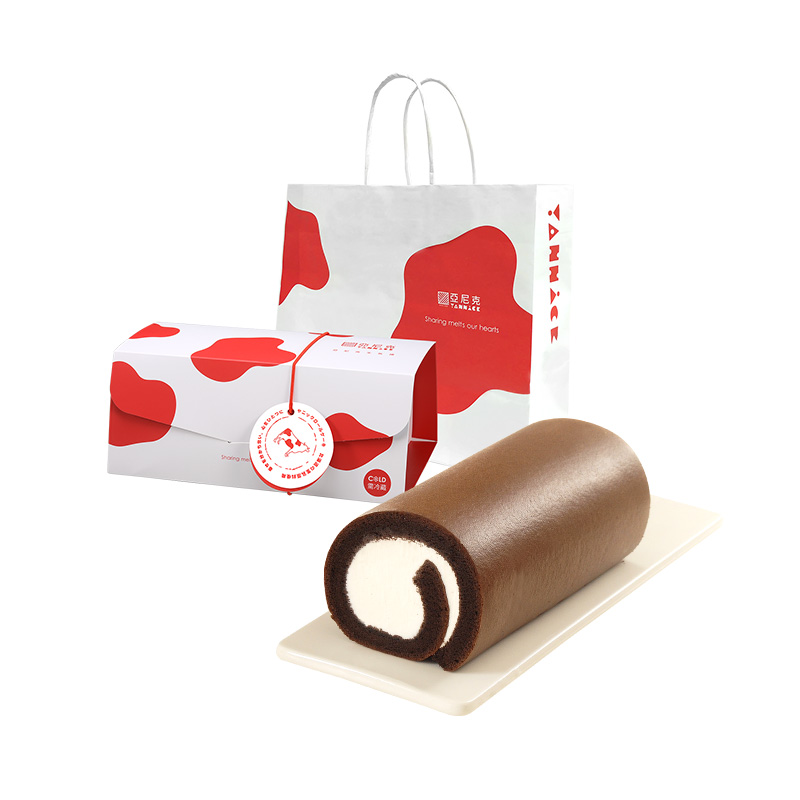 【Yannick 】 Dark Chocolate Roll Cake(18CM / Roll), , large