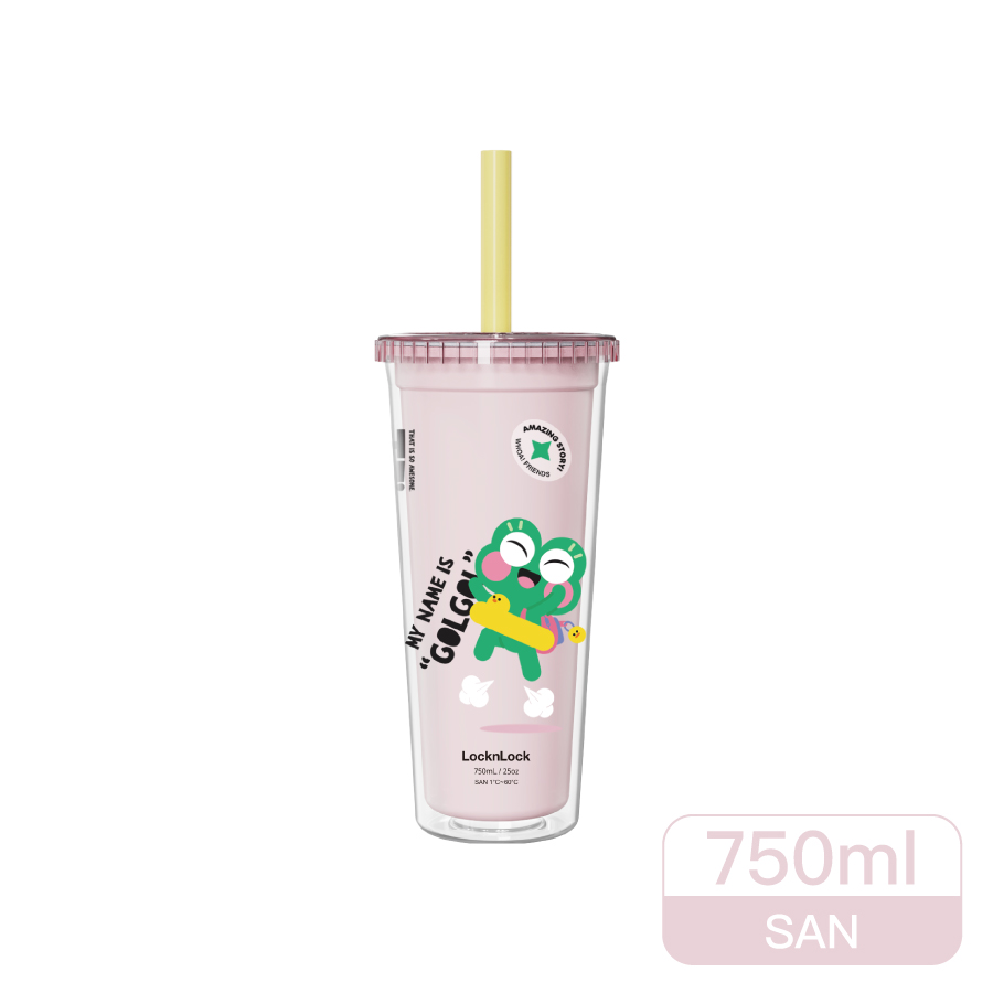 LL funny pearl milk tea cup 750ml, , large