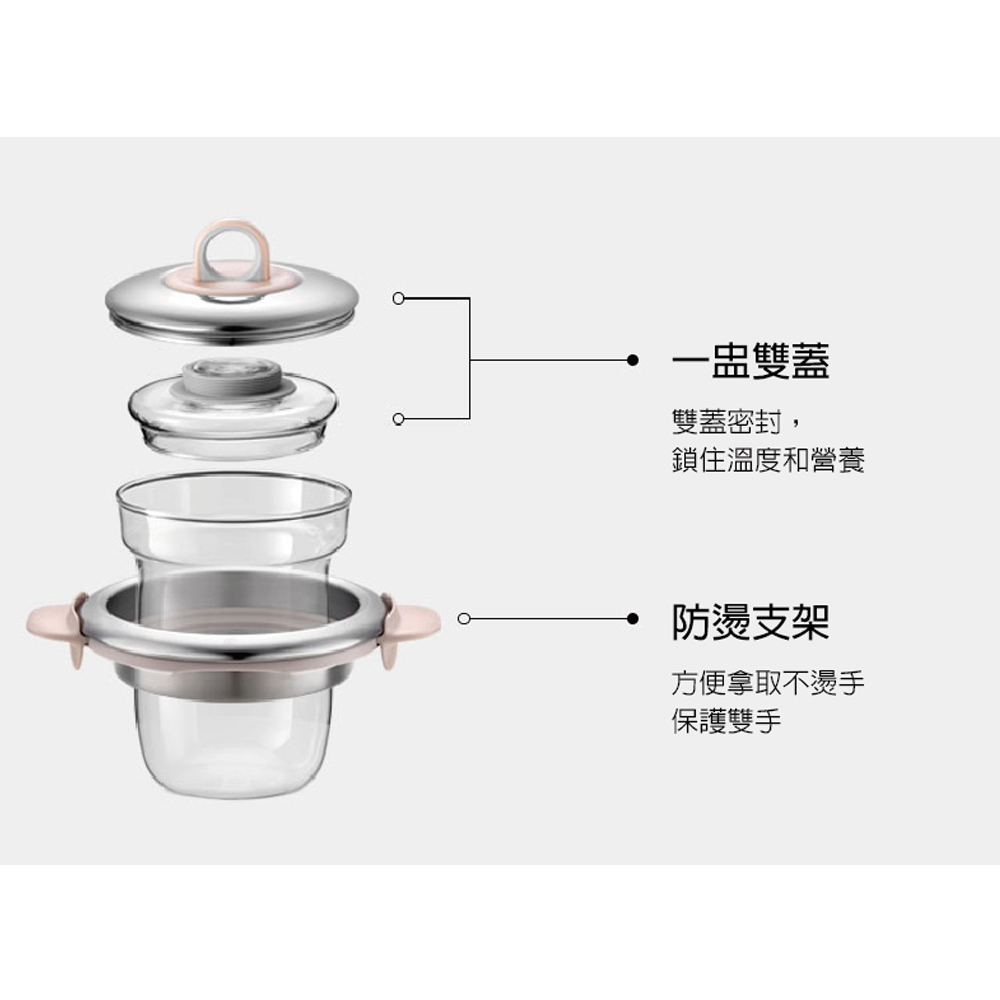 BUYDEEM 北鼎 1.5L多功能烹煮美顏壺 快煮壺 粉漾飛梭款 K2691, , large