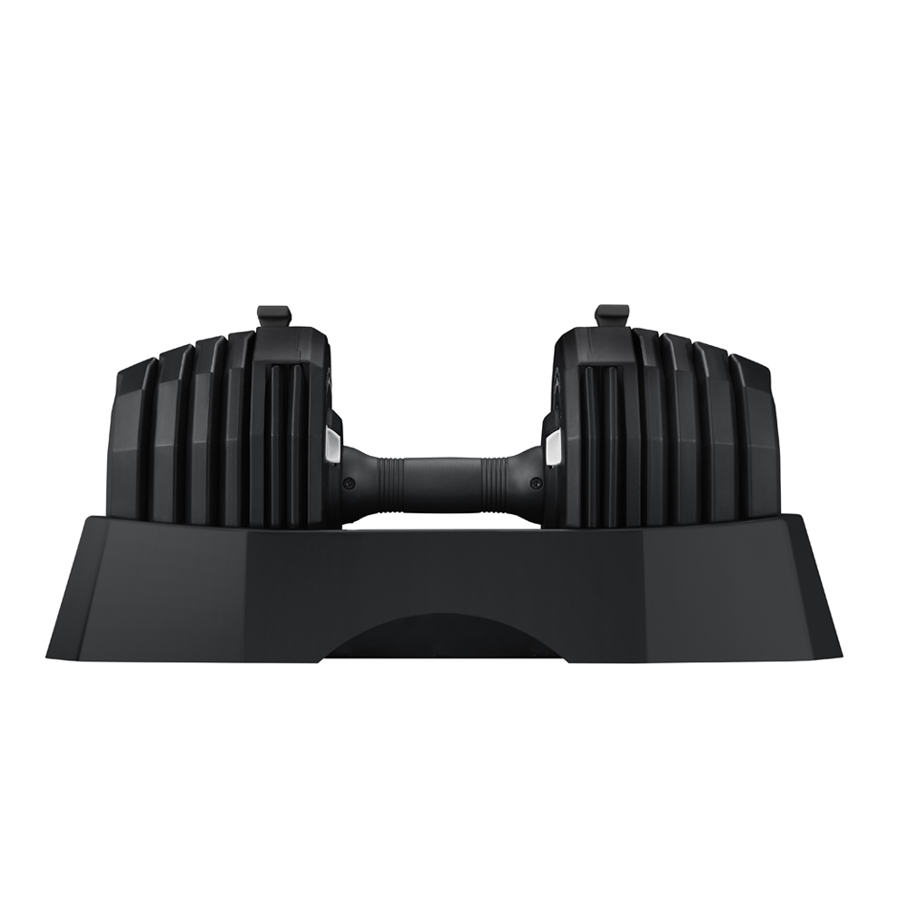 【BYZOOM FITNESS】Classic Series 25kg (55LB) 15段重量 可調式啞鈴(黑), , large