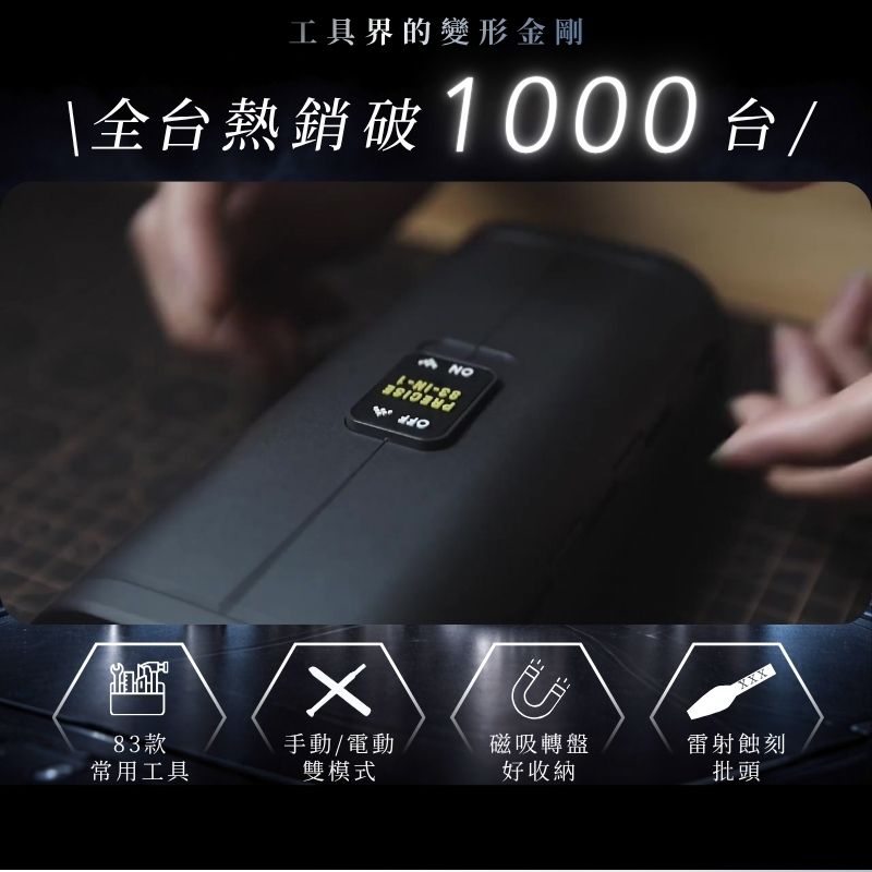 【工研堂】工具界的變形金剛！83合1全能工具站｜3C、傢俱、機械無所不能！, , large