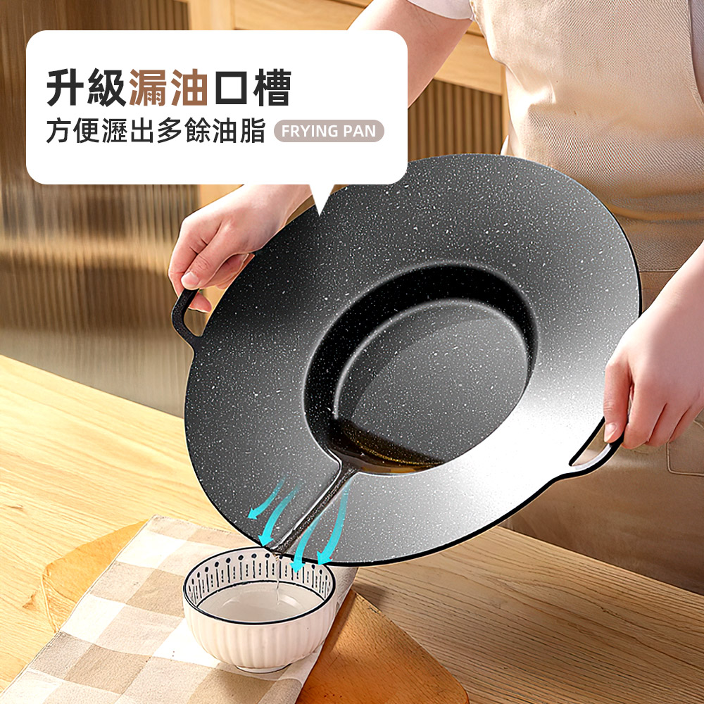 【上手家居】麥飯石不沾分區烤盤-37cm(韓式烤盤/烤肉盤/韓國烤盤/卡式爐烤盤/燒烤盤), , large