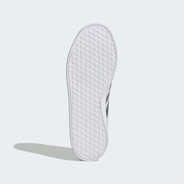 Kixpress-Adidas 愛迪達 VL Court Base 女 運動休閒鞋 舒適 白 銀 [ID3716], , large