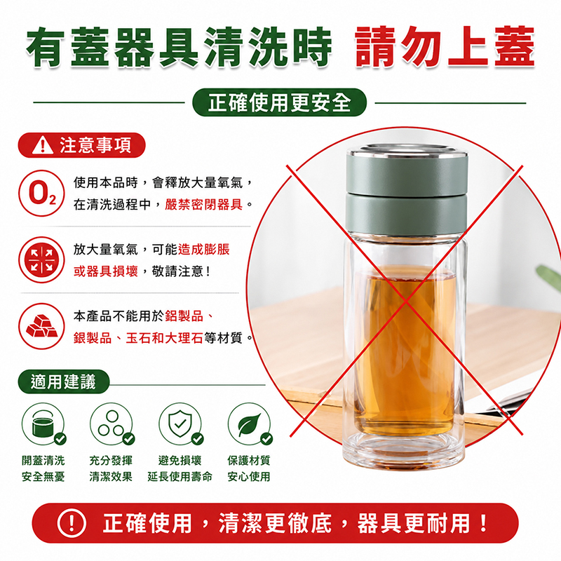 [翊承國際]【免運 + 贈品】SGS認證 高效能活氧除垢發泡清潔錠 【60顆入】, , large